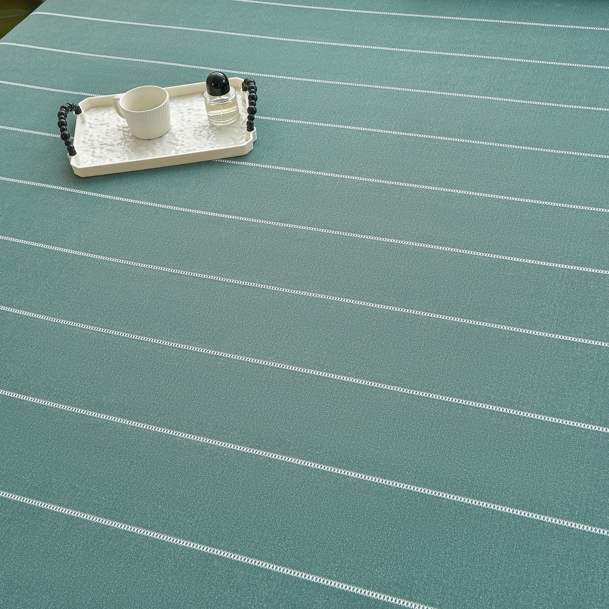 91家纺网 家纺一手货源 找家纺 曼尼 2026新款亲肤舒适原棉老粗布床单凉席三件套 初见