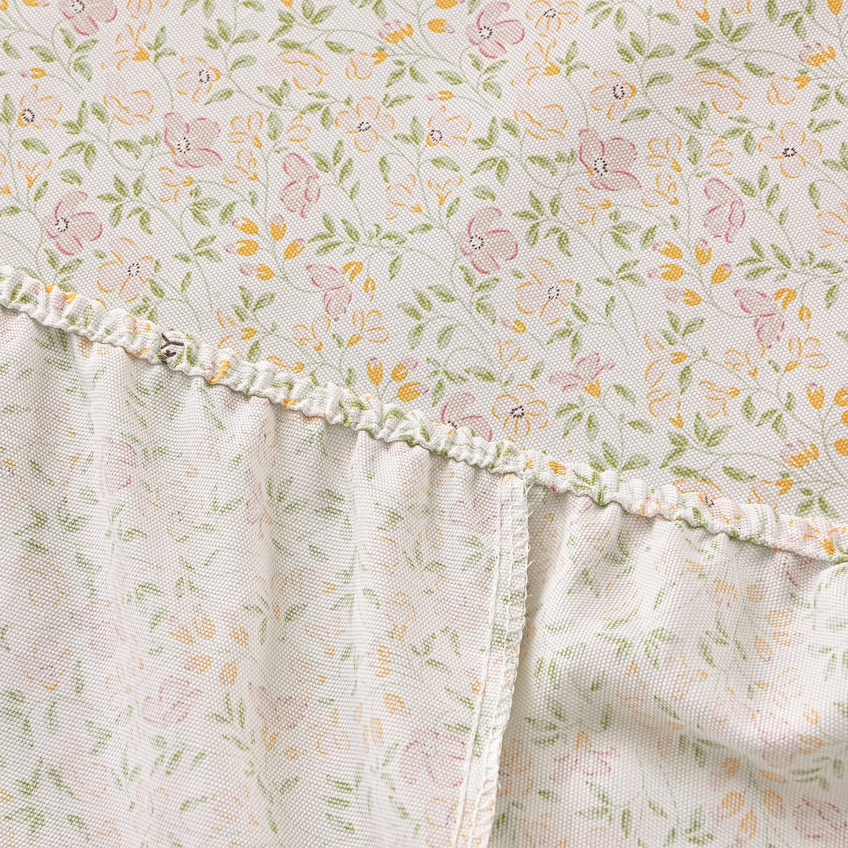 91家纺网 家纺一手货源 找家纺 曼尼 2026新款亲肤舒适原棉老粗布床单凉席三件套 拉布布