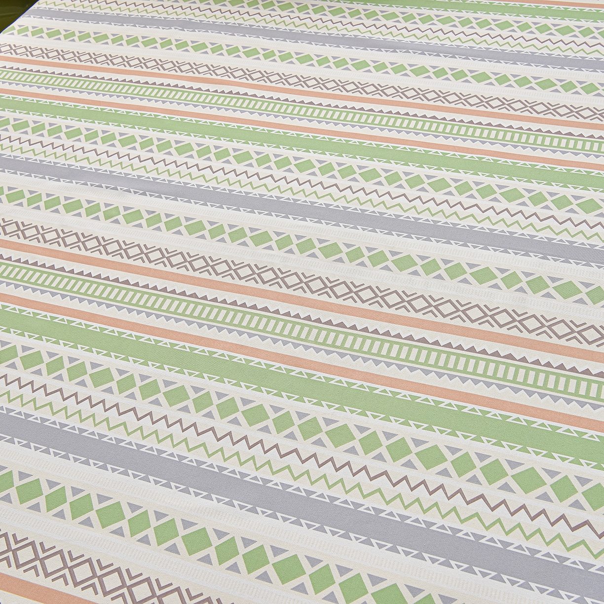 91家纺网 家纺一手货源 找家纺 曼尼 2026新款亲肤舒适原棉老粗布床单凉席三件套 罗马假日