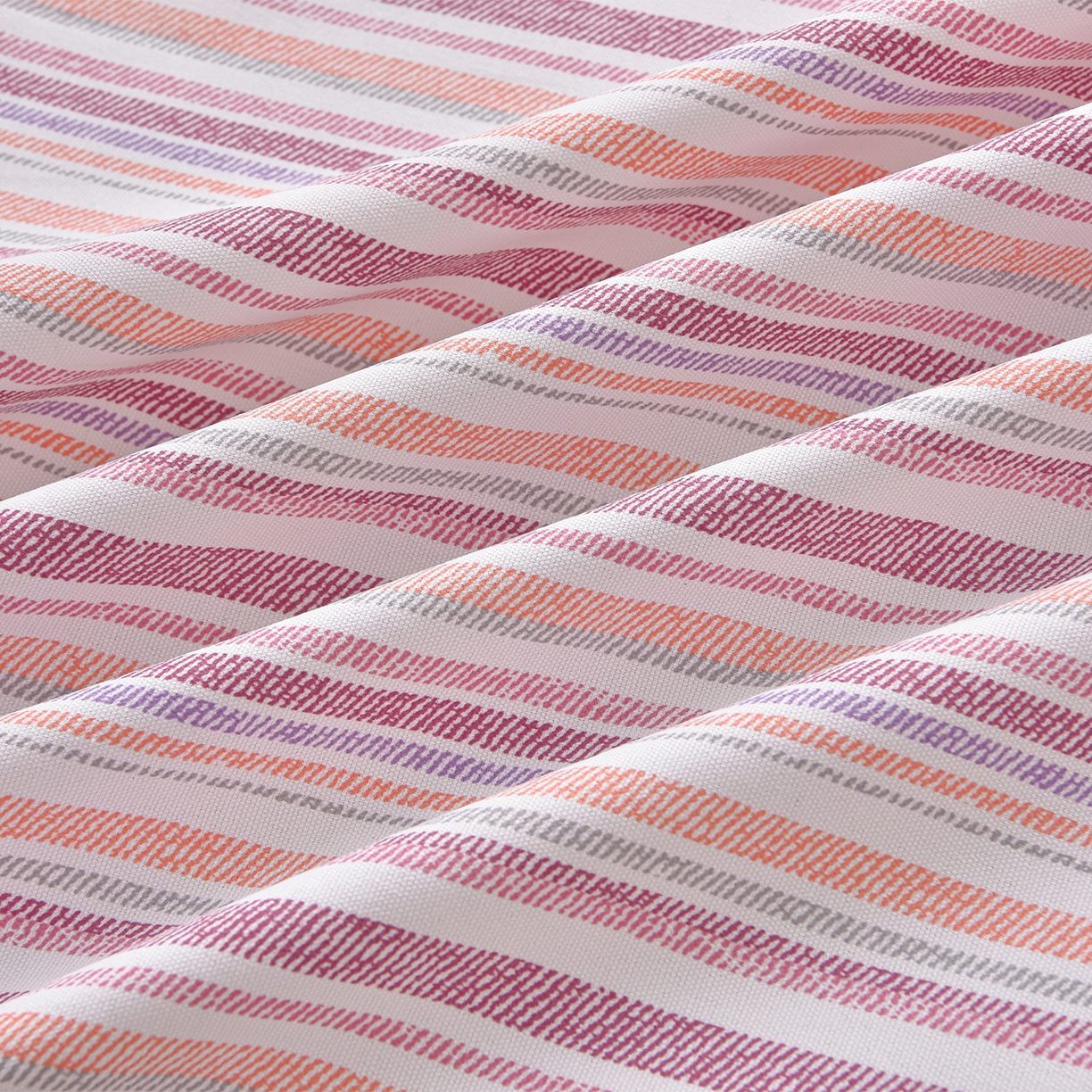 91家纺网 家纺一手货源 找家纺 曼尼 2026新款亲肤舒适原棉老粗布床单凉席三件套 蜜桃