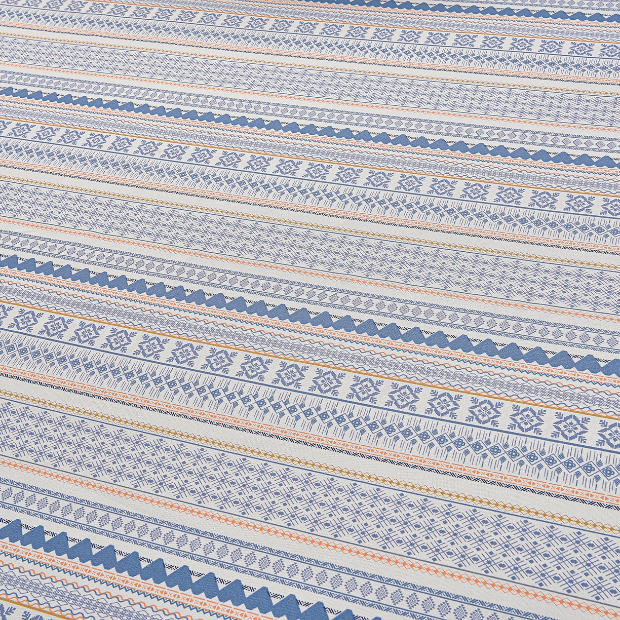 91家纺网 家纺一手货源 找家纺 曼尼 2026新款亲肤舒适原棉老粗布床单凉席三件套 休闲人生