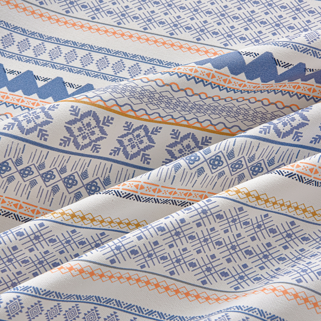 91家纺网 家纺一手货源 找家纺 曼尼 2026新款亲肤舒适原棉老粗布床单凉席三件套 休闲人生