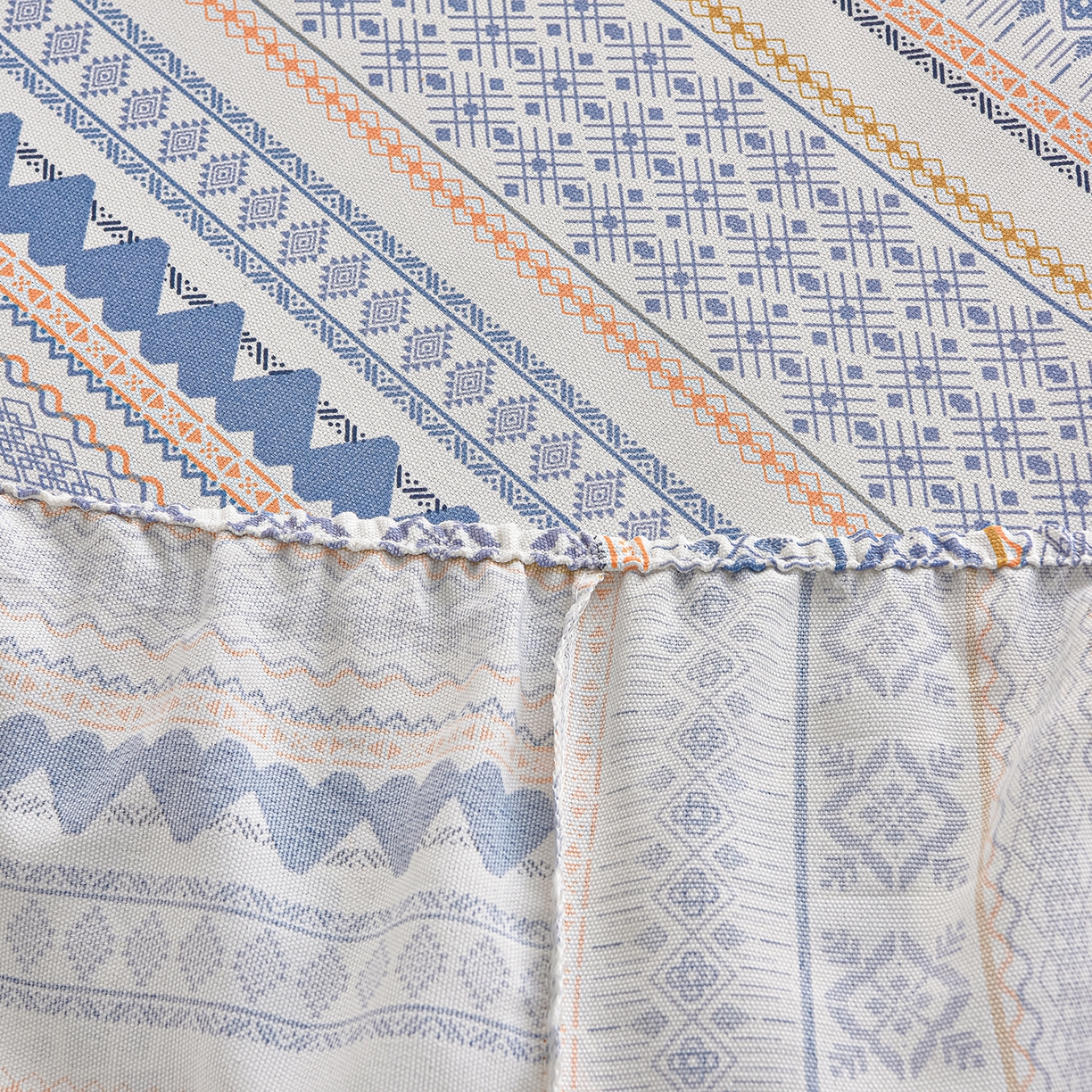 91家纺网 家纺一手货源 找家纺 曼尼 2026新款亲肤舒适原棉老粗布床单凉席三件套 休闲人生