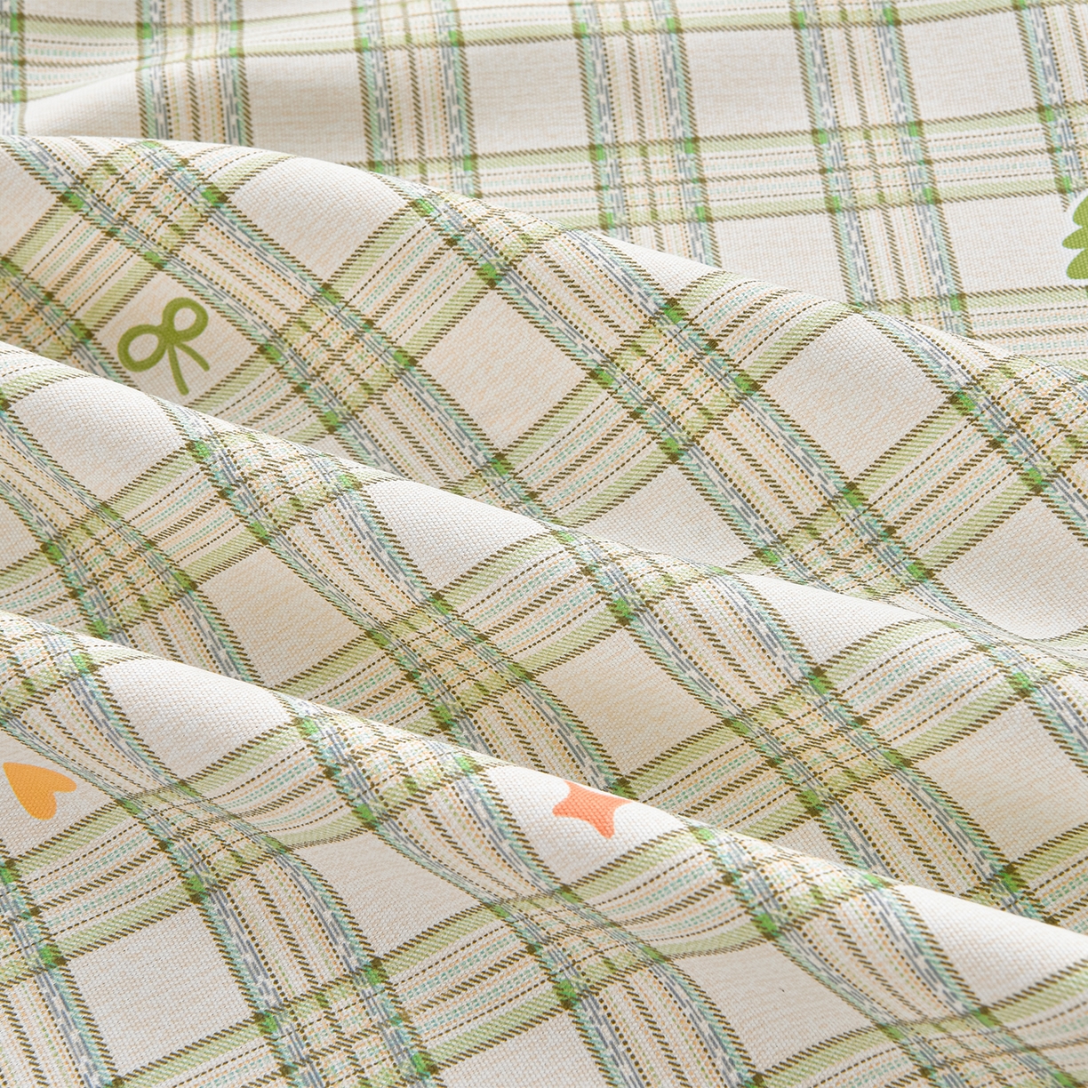 91家纺网 家纺一手货源 找家纺 曼尼 2026新款亲肤舒适原棉老粗布床单凉席三件套 摇摇马