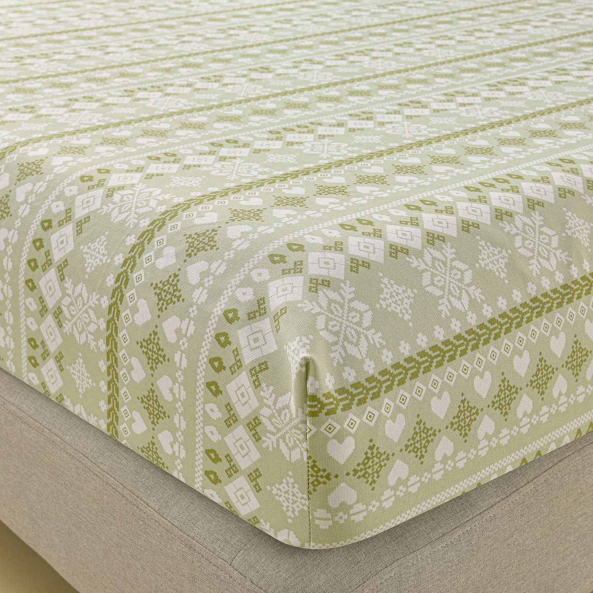 91家纺网 家纺一手货源 找家纺 曼尼 2026新款亲肤舒适原棉老粗布床单凉席三件套 印象