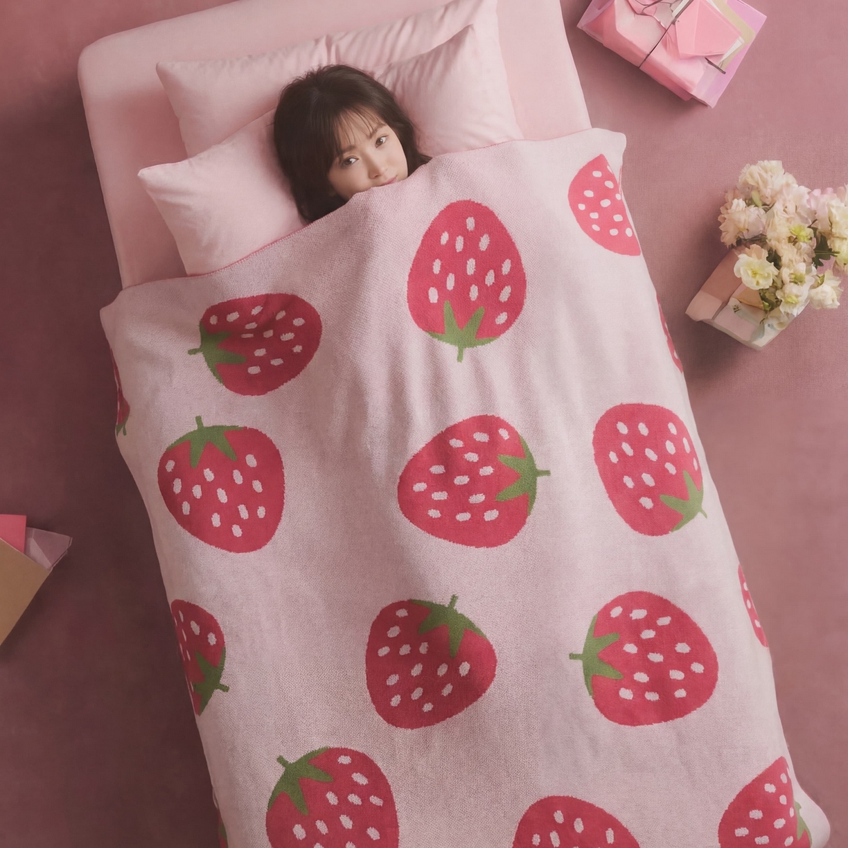 91家纺网 家纺一手货源 找家纺 （总）暖绵绵家纺 2026新款竹浆纤维(天竹)毛毯毯子午睡毯-缇莓