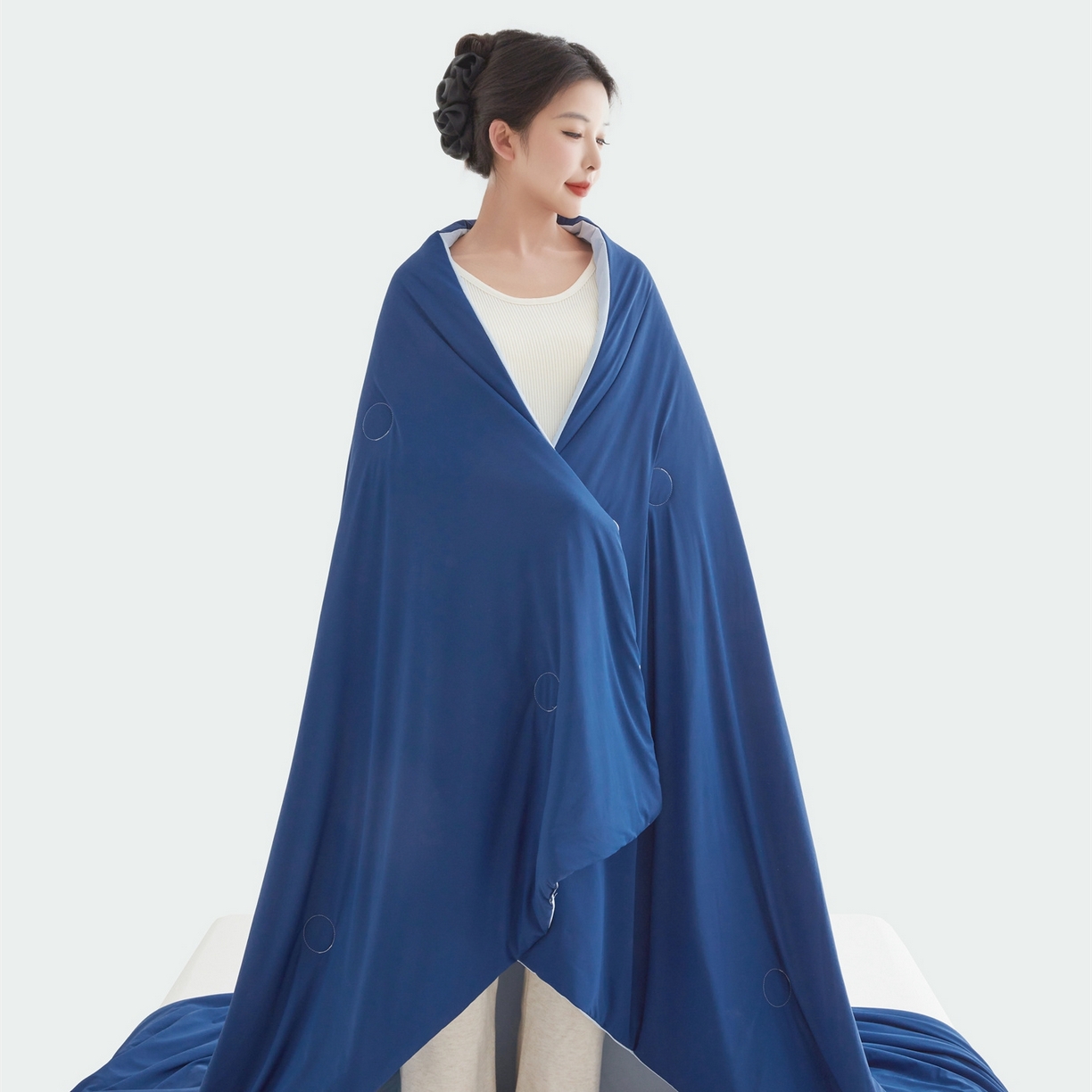 91家纺网 家纺一手货源 找家纺 （总）仁凯家纺 2026新款双面凉感丝夏被凉感被子夏凉被空调被