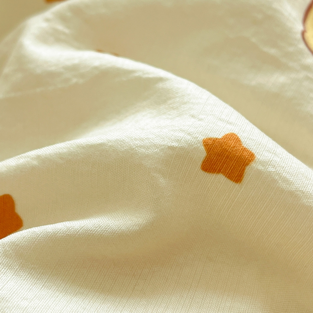 91家纺网 家纺一手货源 找家纺 川悦生活 2026春夏新款双层纱皱皱纱单床笠床笠单件 床笠恰星星