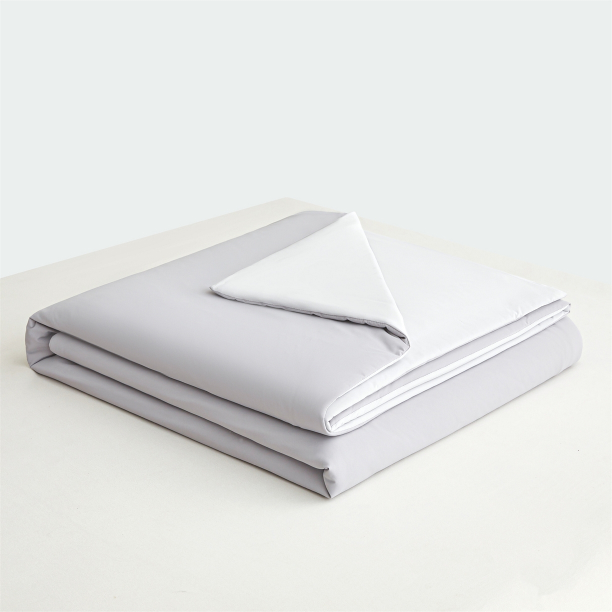 91家纺网 家纺一手货源 找家纺 仁凯家纺 2026新款双面凉感丝夏被凉感被子夏凉被空调被 雾松灰