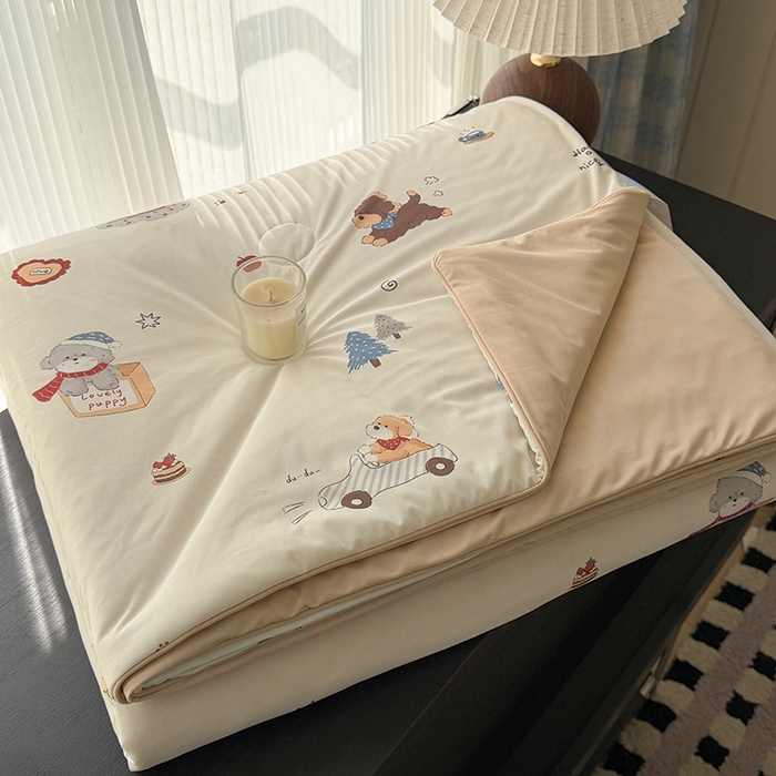 HL原创 2026春夏新款双面小冰皮夏被夏凉被空调被 汪汪队