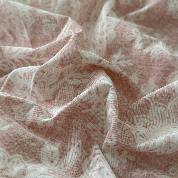 91家纺网 家纺一手货源 找家纺 HL原创 2026春夏新款双面小冰皮夏被夏凉被空调被 南法假日-粉