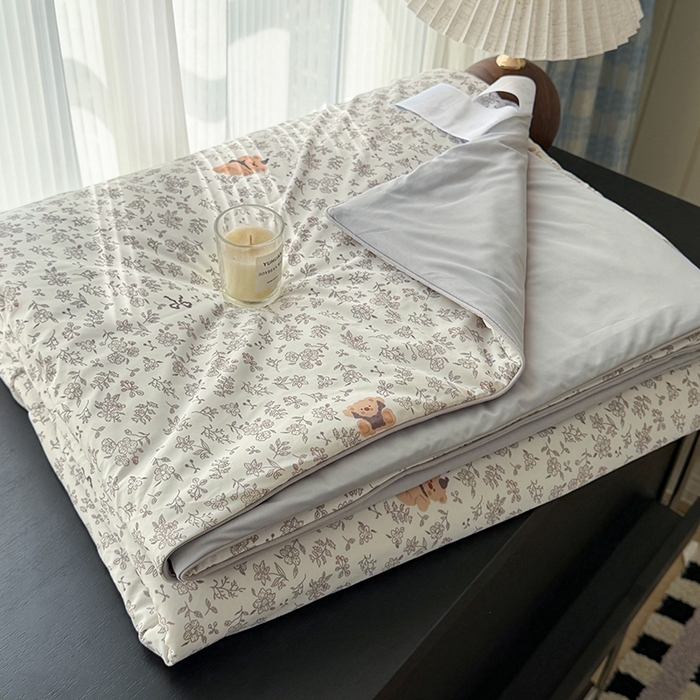 HL原创 2026春夏新款双面小冰皮夏被夏凉被空调被 普罗旺斯