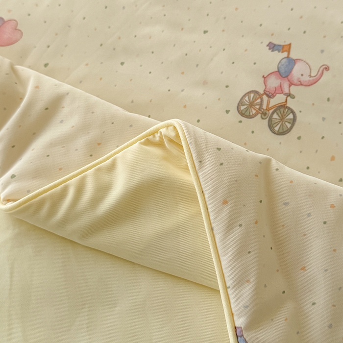 91家纺网 家纺一手货源 找家纺 HL原创 2026春夏新款双面小冰皮夏被夏凉被空调被 晚安