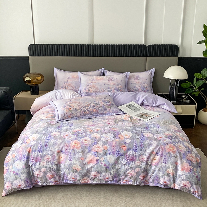 91家纺网 家纺一手货源 找家纺 （总）眷恋家纺 2026新款全棉纯棉铂金棉13376单被套被套单件