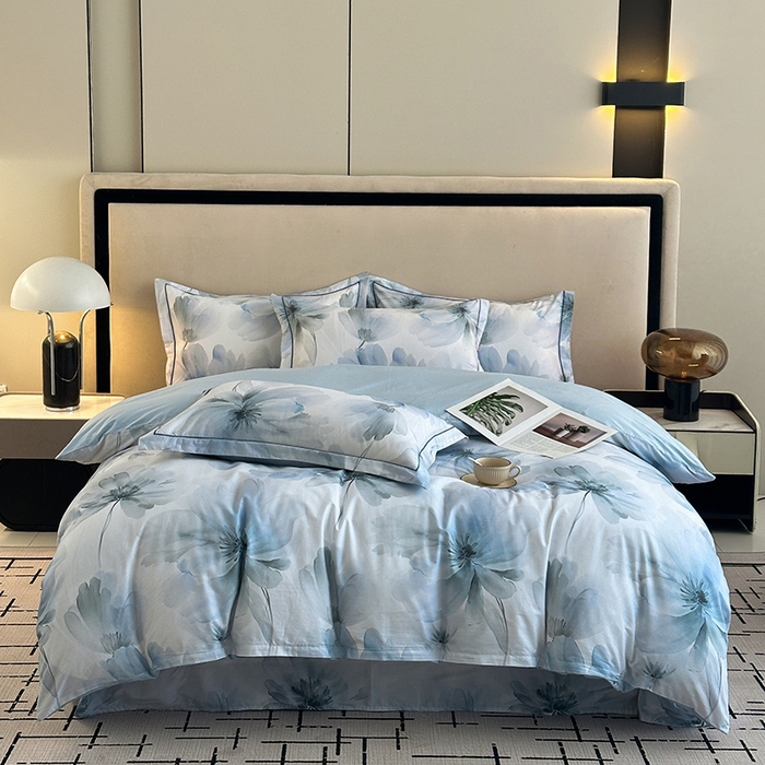 91家纺网 家纺一手货源 找家纺 （总）眷恋家纺 2026新款全棉纯棉铂金棉13376单被套被套单件