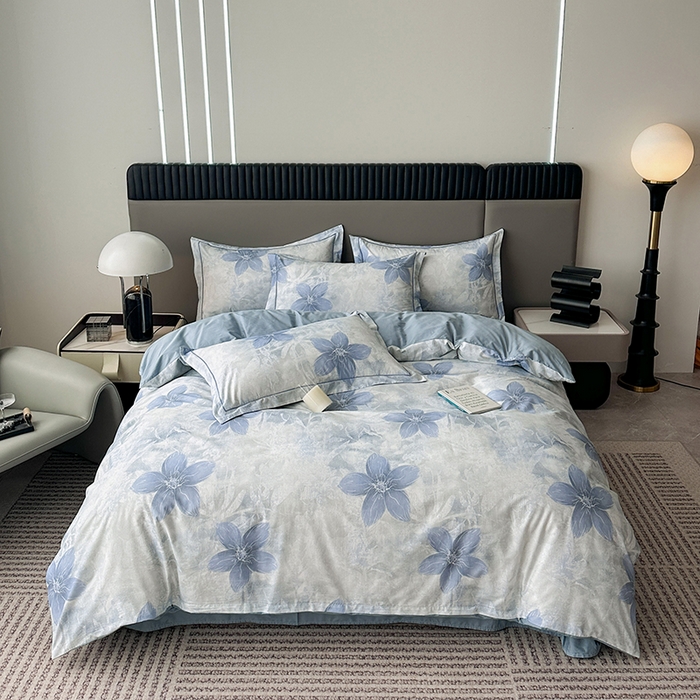 91家纺网 家纺一手货源 找家纺 （总）眷恋家纺 2026新款全棉纯棉铂金棉13376单被套被套单件