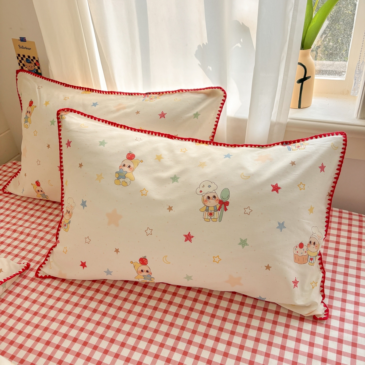 91家纺网 家纺一手货源 找家纺 （总）慕尚家纺 2026春夏新款全棉纯棉印花三角针四件套