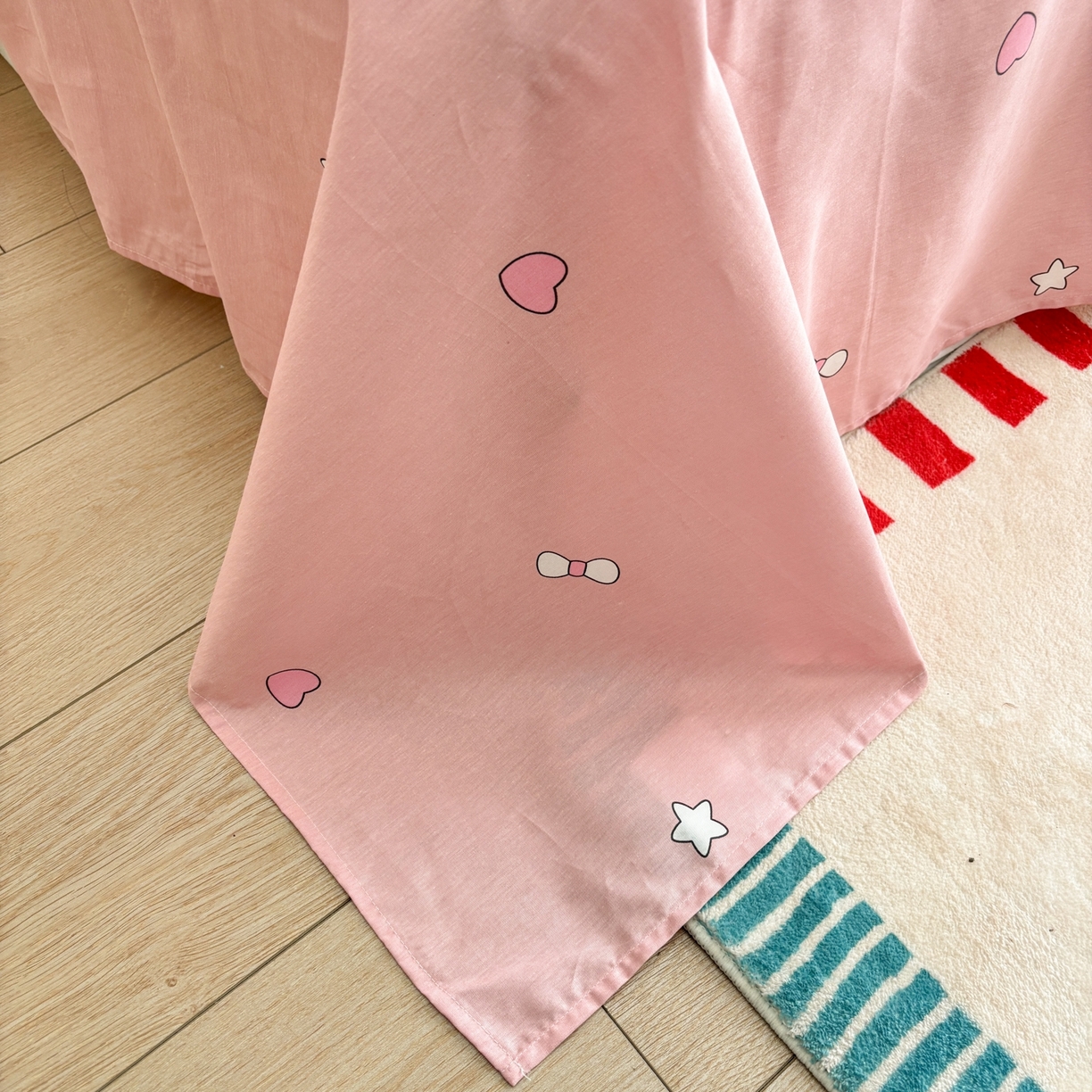 91家纺网 家纺一手货源 找家纺 慕尚家纺 2026春夏新款全棉纯棉印花三角针四件套 马力全开