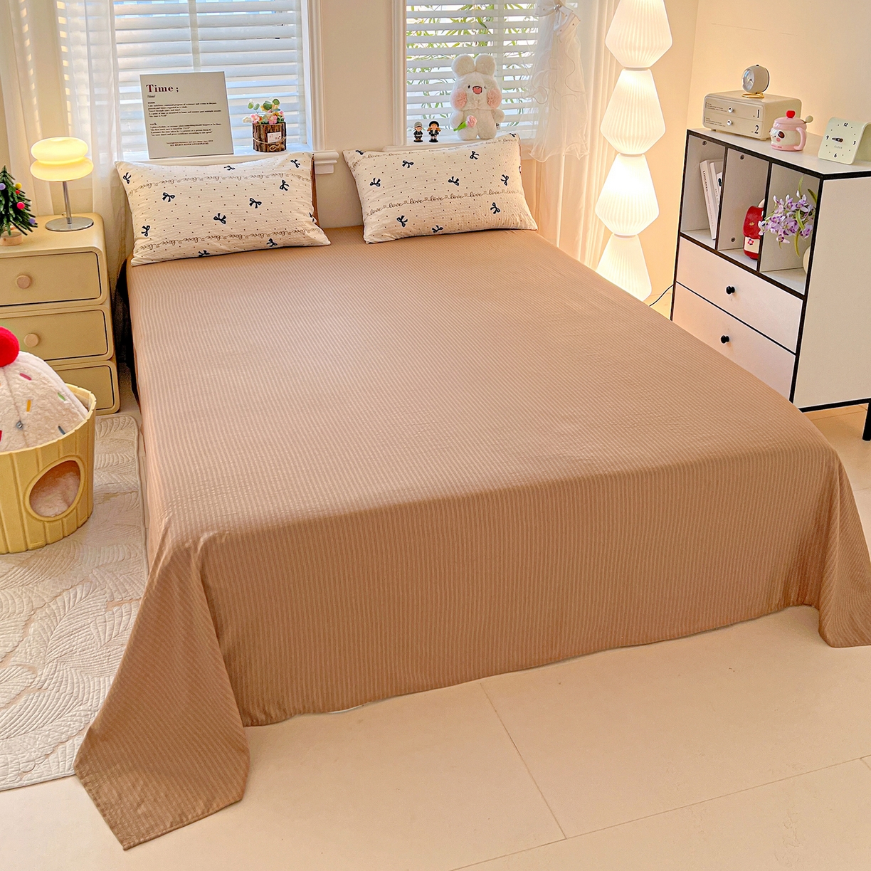 91家纺网 家纺一手货源 找家纺 （总）王朝国际 2026新款A类彩竺棉印花夏被四件套