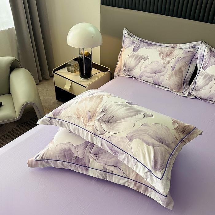 91家纺网 家纺一手货源 找家纺 （总）眷恋家纺  2026年新款春夏全棉铂金棉单枕套