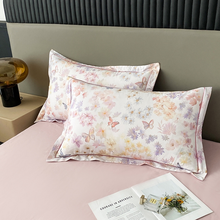 91家纺网 家纺一手货源 找家纺 （总）眷恋家纺  2026年新款春夏全棉铂金棉单枕套