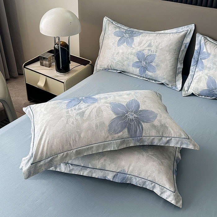 91家纺网 家纺一手货源 找家纺 （总）眷恋家纺  2026年新款春夏全棉铂金棉单枕套