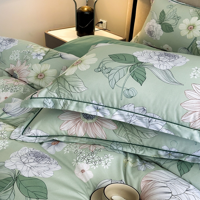 91家纺网 家纺一手货源 找家纺 （总）眷恋家纺  2026年新款春夏全棉铂金棉单枕套