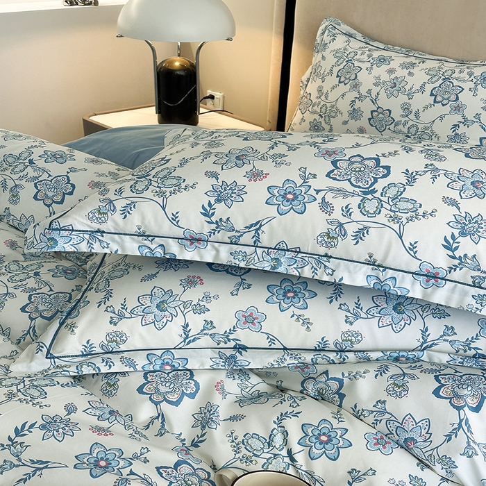 91家纺网 家纺一手货源 找家纺 （总）眷恋家纺  2026年新款春夏全棉铂金棉单枕套