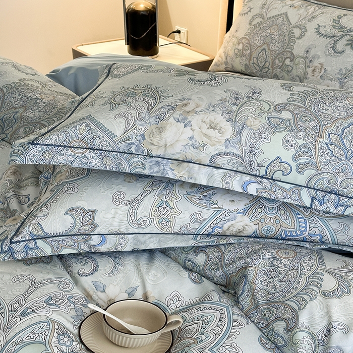 91家纺网 家纺一手货源 找家纺 （总）眷恋家纺  2026年新款春夏全棉铂金棉单枕套