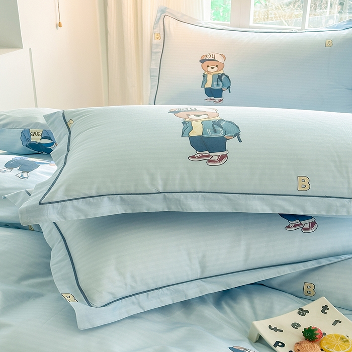 91家纺网 家纺一手货源 找家纺 （总）眷恋家纺  2026年新款春夏全棉铂金棉单枕套