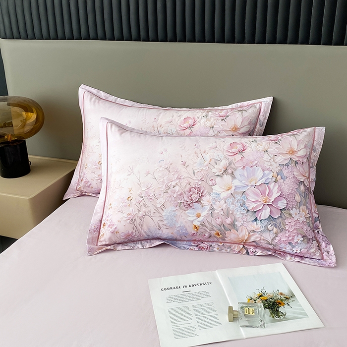 91家纺网 家纺一手货源 找家纺 （总）眷恋家纺  2026年新款春夏全棉铂金棉单枕套