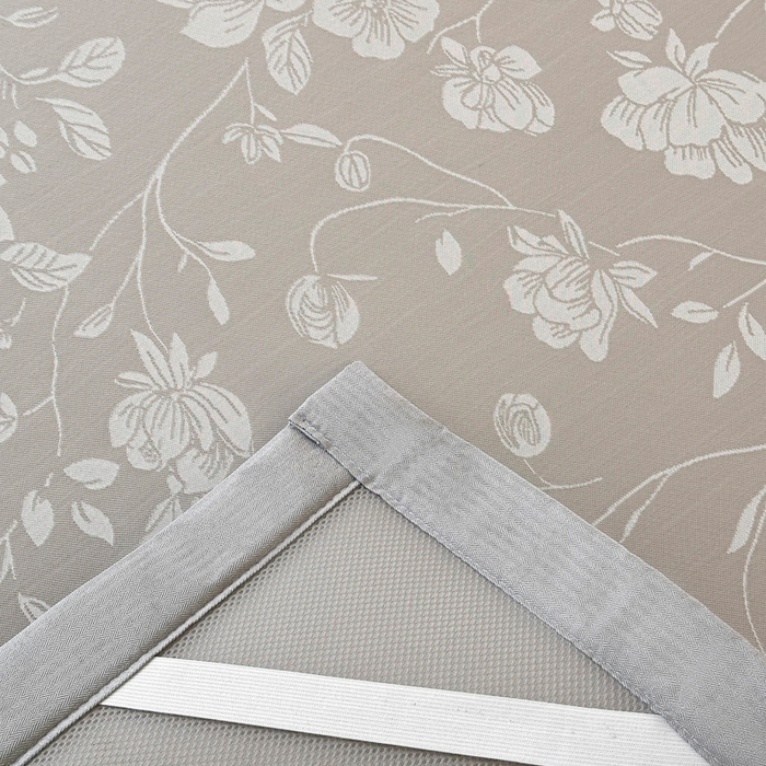 91家纺网 家纺一手货源 找家纺 慕尚家纺 2026春夏新款凉感冰丝提花凉席三件套 花语 灰