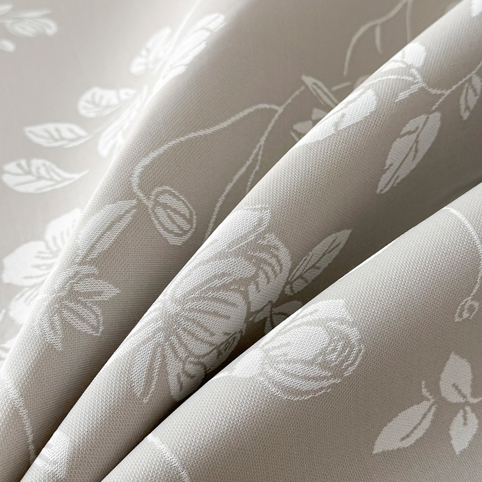 91家纺网 家纺一手货源 找家纺 慕尚家纺 2026春夏新款凉感冰丝提花凉席三件套 花语 灰