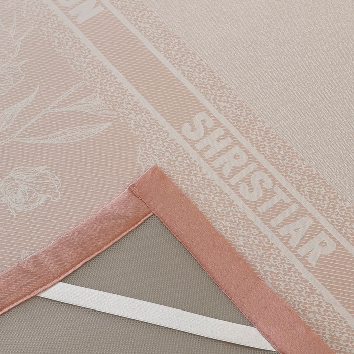 91家纺网 家纺一手货源 找家纺 慕尚家纺 2026春夏新款凉感冰丝提花凉席三件套 水仙 粉