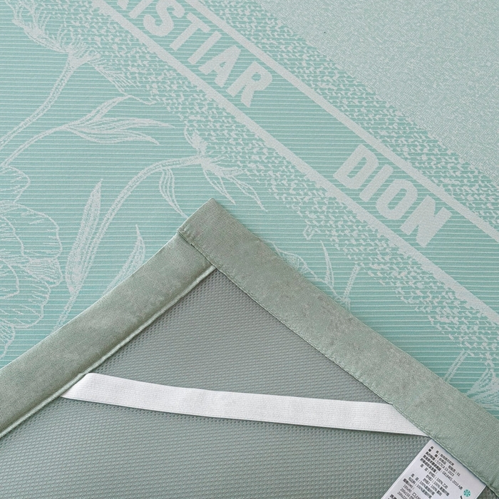 91家纺网 家纺一手货源 找家纺 慕尚家纺 2026春夏新款凉感冰丝提花凉席三件套 水仙 绿