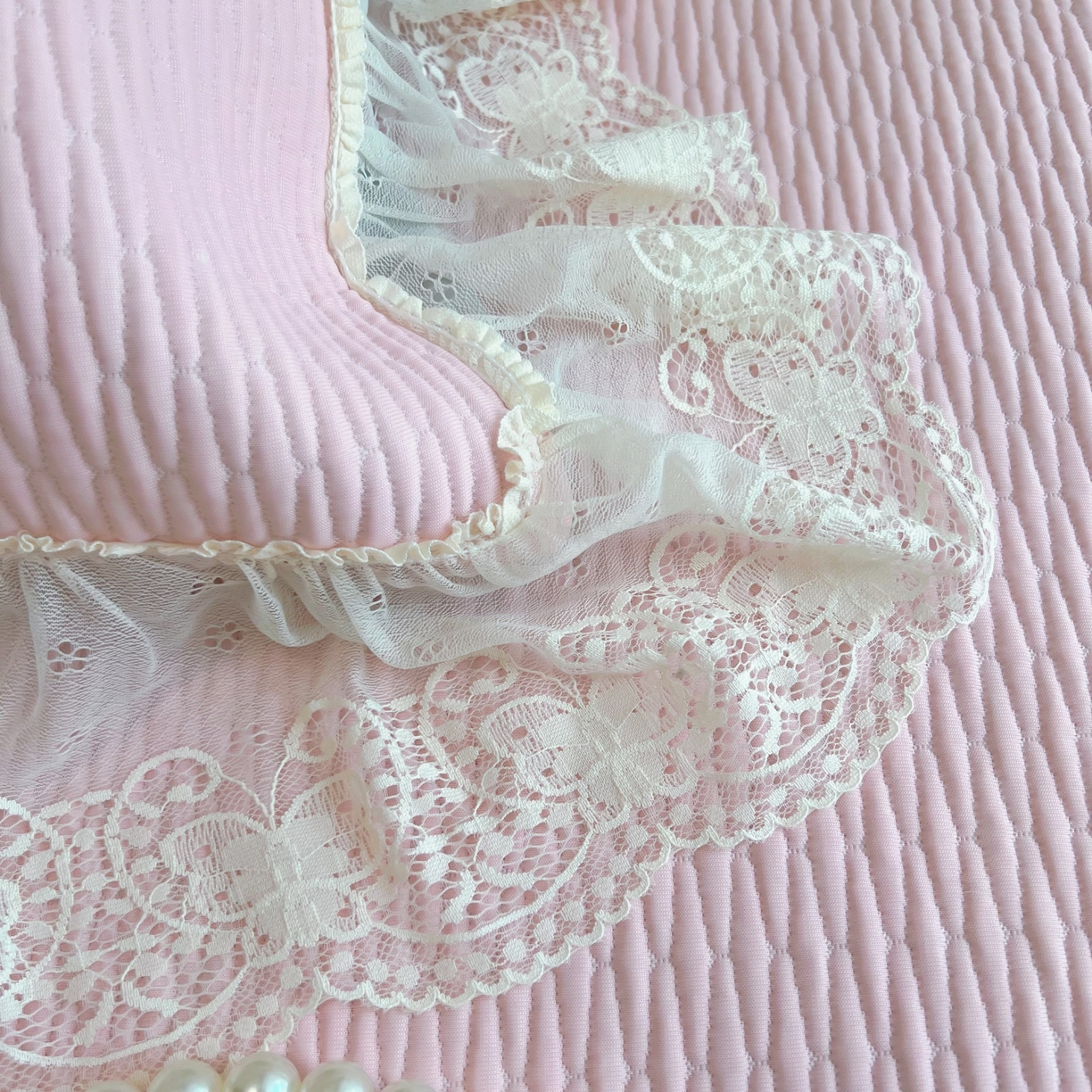 91家纺网 家纺一手货源 找家纺 （总）恋尚羽 2026新款高分子PE凉泡泡大床裙凉感席波浪冰豆豆凉席席子三件套-系列 山茶可可