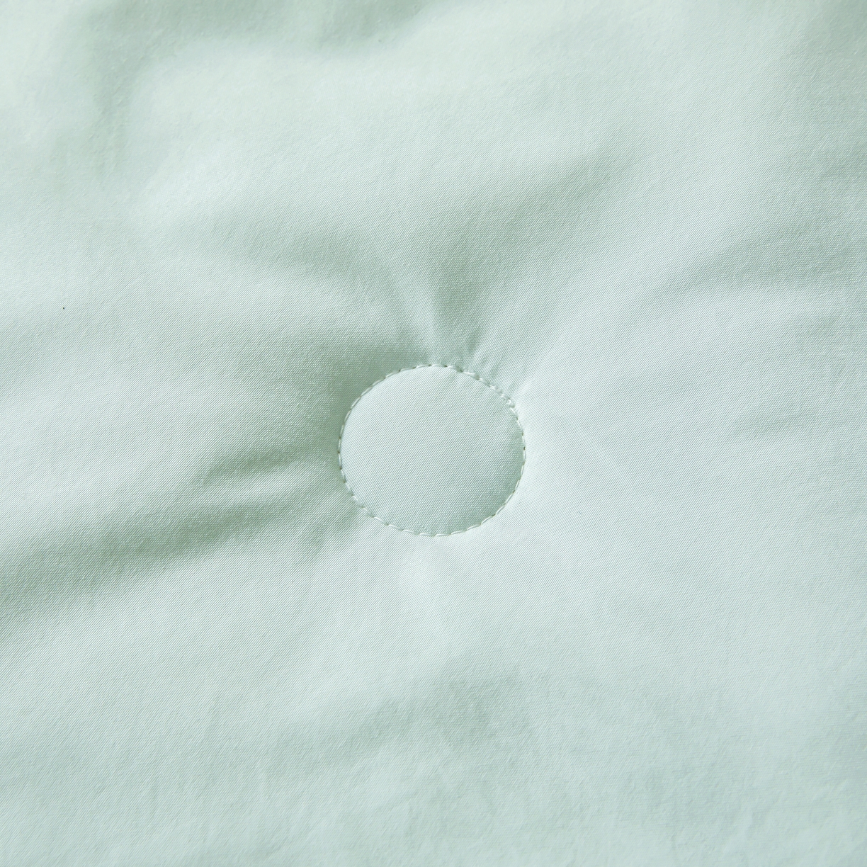 91家纺网 家纺一手货源 找家纺 秋泽家纺2026慕丝棉纯色凉感大豆纤维夏被 烫钻工艺四边踩棉不跑棉 清新蓝