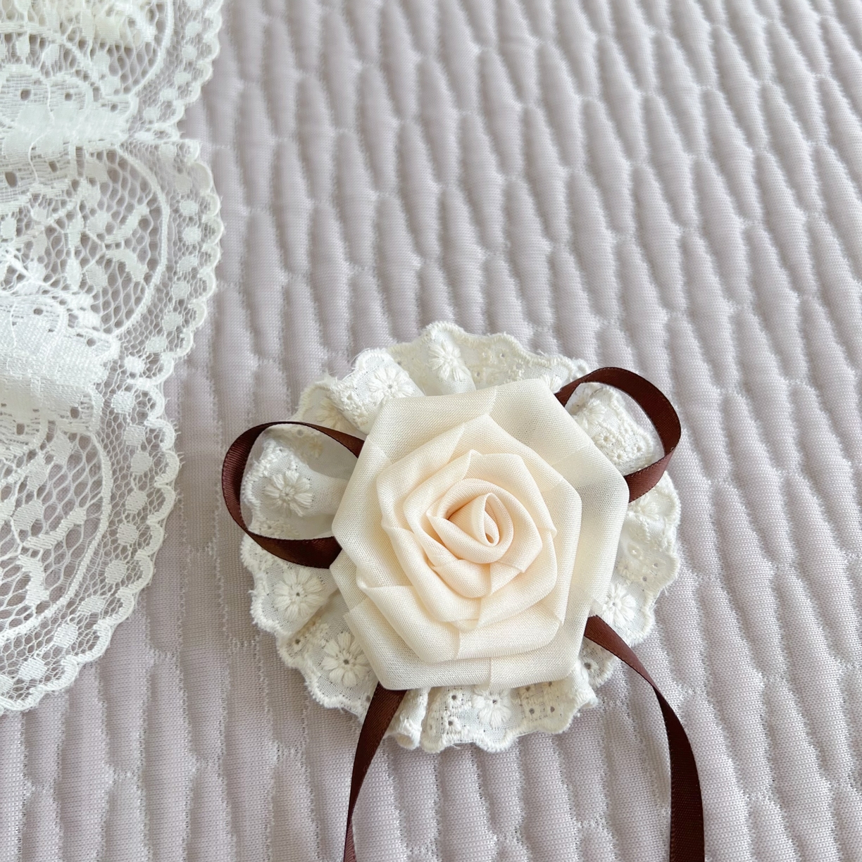 91家纺网 家纺一手货源 找家纺 恋尚羽 2026新款高分子PE凉泡泡大床裙凉感席波浪冰豆豆凉席席子三件套-系列 山茶可可 咖色