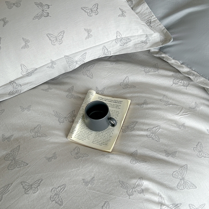 91家纺网 家纺一手货源 找家纺 禾时 2026春夏新品色织提花夏被夏凉被空调被四件套（配全棉纱布） 轻舞飞扬（兰）