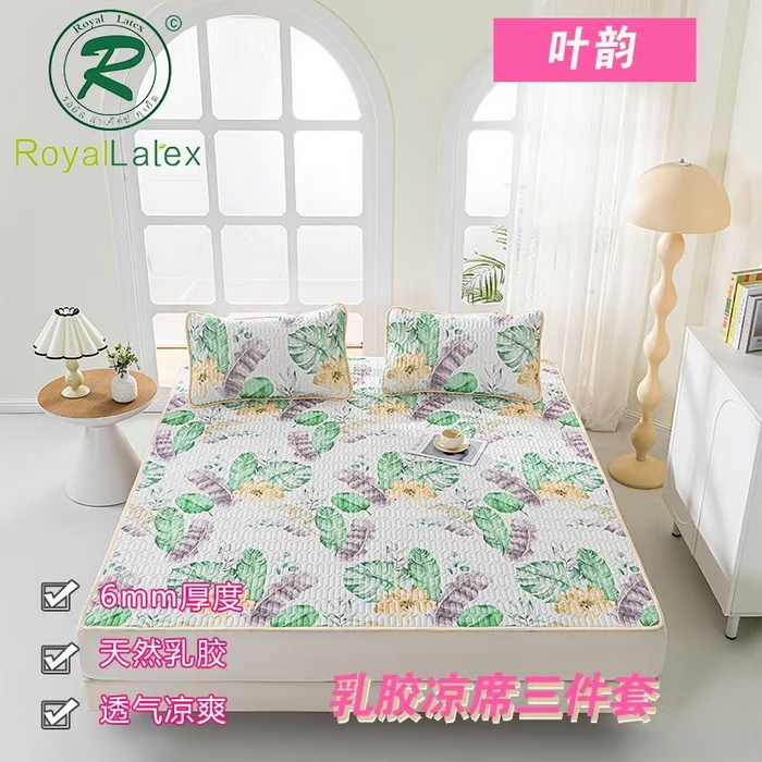 91家纺网 家纺一手货源 找家纺 （总）羽梦家纺 2026新款冰柔丝乳胶床单款凉席