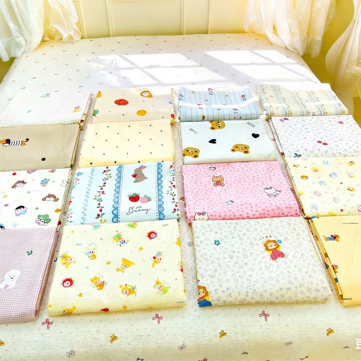 91家纺网 家纺一手货源 找家纺 （总）禧瑞谷 2026新款全棉纯棉斜纹被罩实体店同款  花色以新款居多