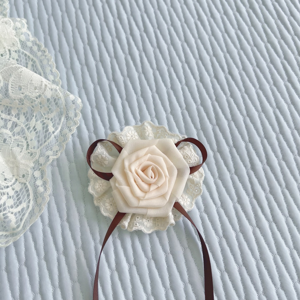 91家纺网 家纺一手货源 找家纺 恋尚羽 2026新款高分子PE凉泡泡大床裙凉感席波浪冰豆豆凉席席子三件套-系列 山茶可可 蓝色