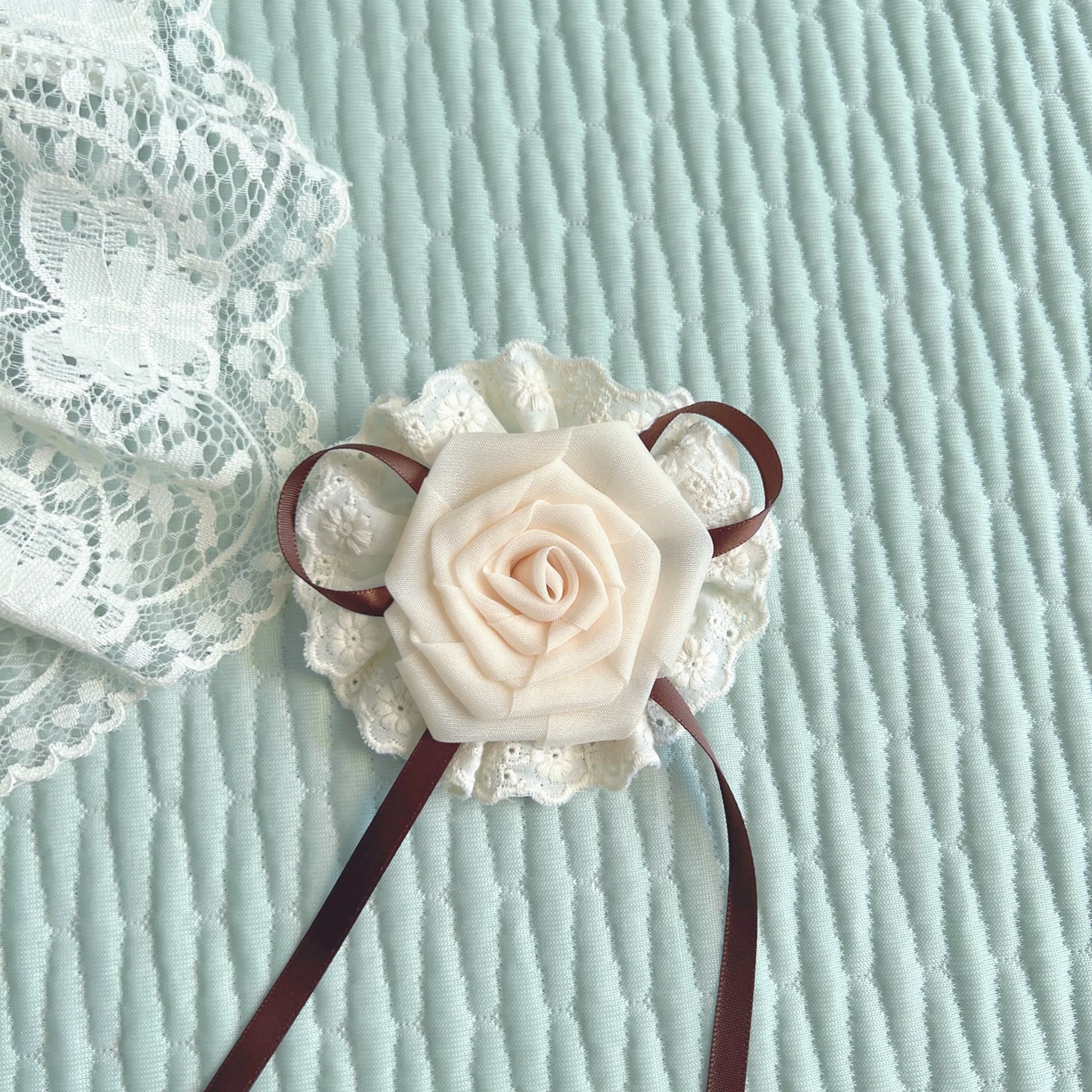 91家纺网 家纺一手货源 找家纺 恋尚羽 2026新款高分子PE凉泡泡大床裙凉感席波浪冰豆豆凉席席子三件套-系列 山茶可可 绿色