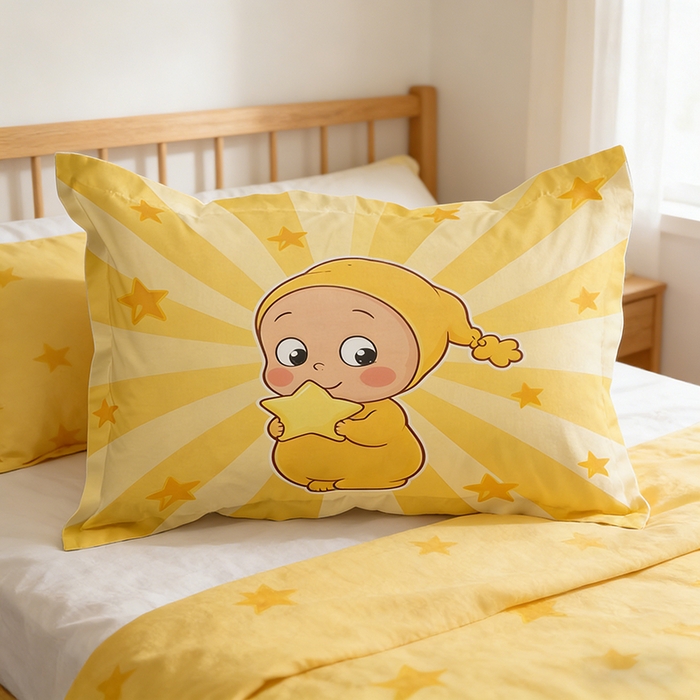 91家纺网 家纺一手货源 找家纺 （总）一电 2026新款跨境电商卡通学生枕头套枕套48x74cm单只件一对装儿童男孩枕皮子 3.磨毛枕套