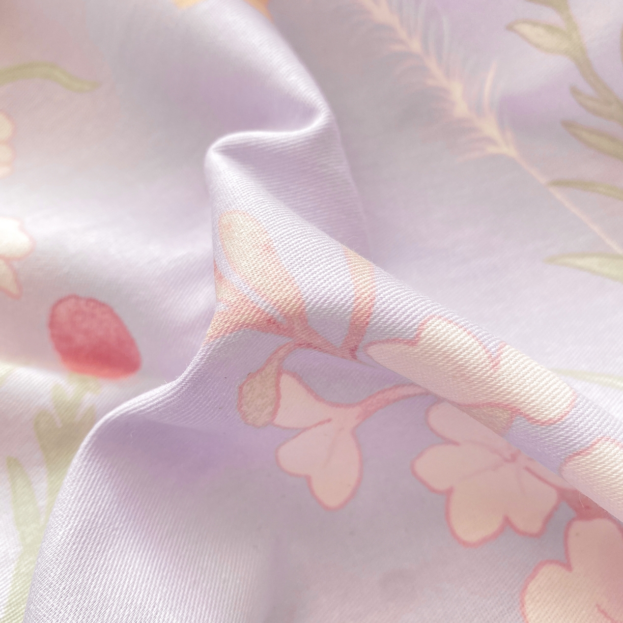 91家纺网 家纺一手货源 找家纺 女子家纺 2026新款全棉纯棉印花小印花花卉款单床笠床笠单件 普罗旺斯