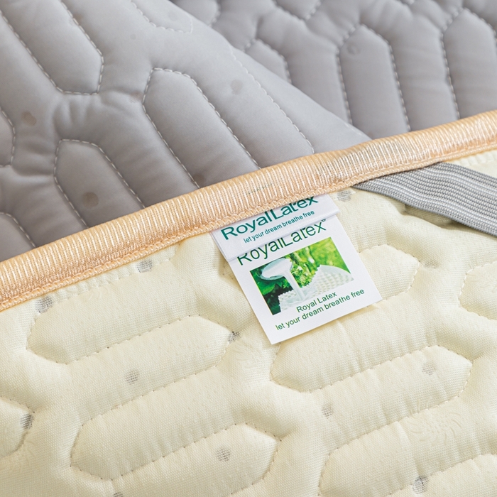 91家纺网 家纺一手货源 找家纺 羽梦家纺 2026新款冰柔丝乳胶床单款凉席灰色