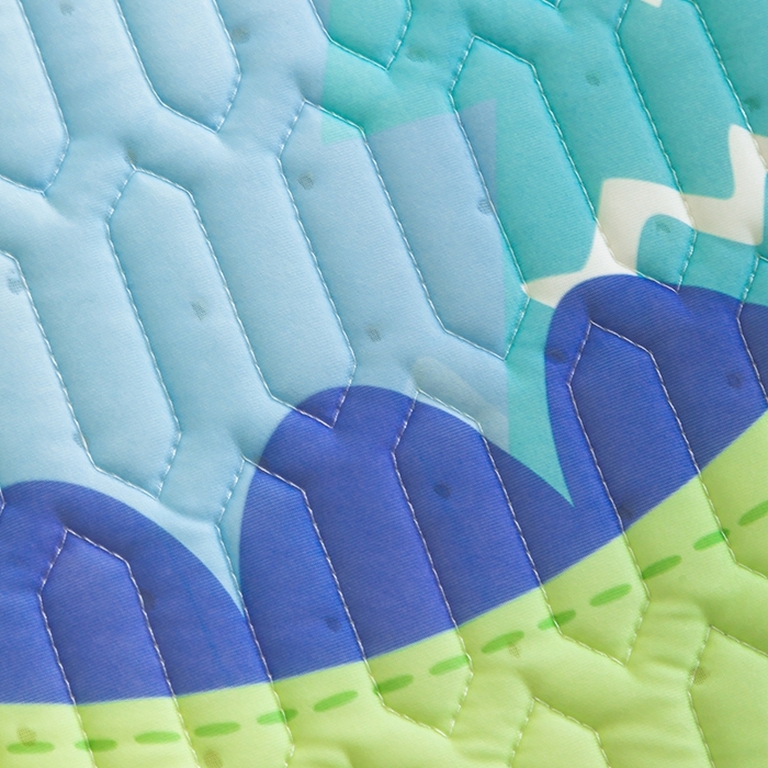 91家纺网 家纺一手货源 找家纺 羽梦家纺 2026新款冰柔丝乳胶床单款凉席酷玩龙