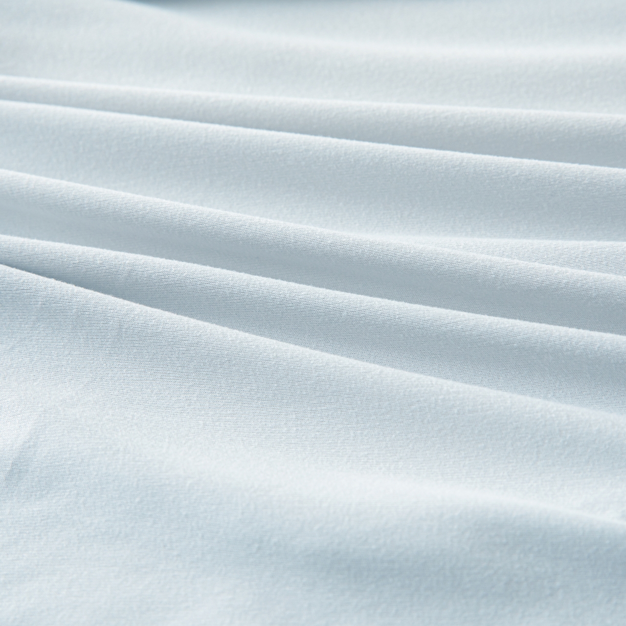 91家纺网 家纺一手货源 找家纺 慕尚家纺 2026新款亲肤舒适针织棉枕套 蔚蓝