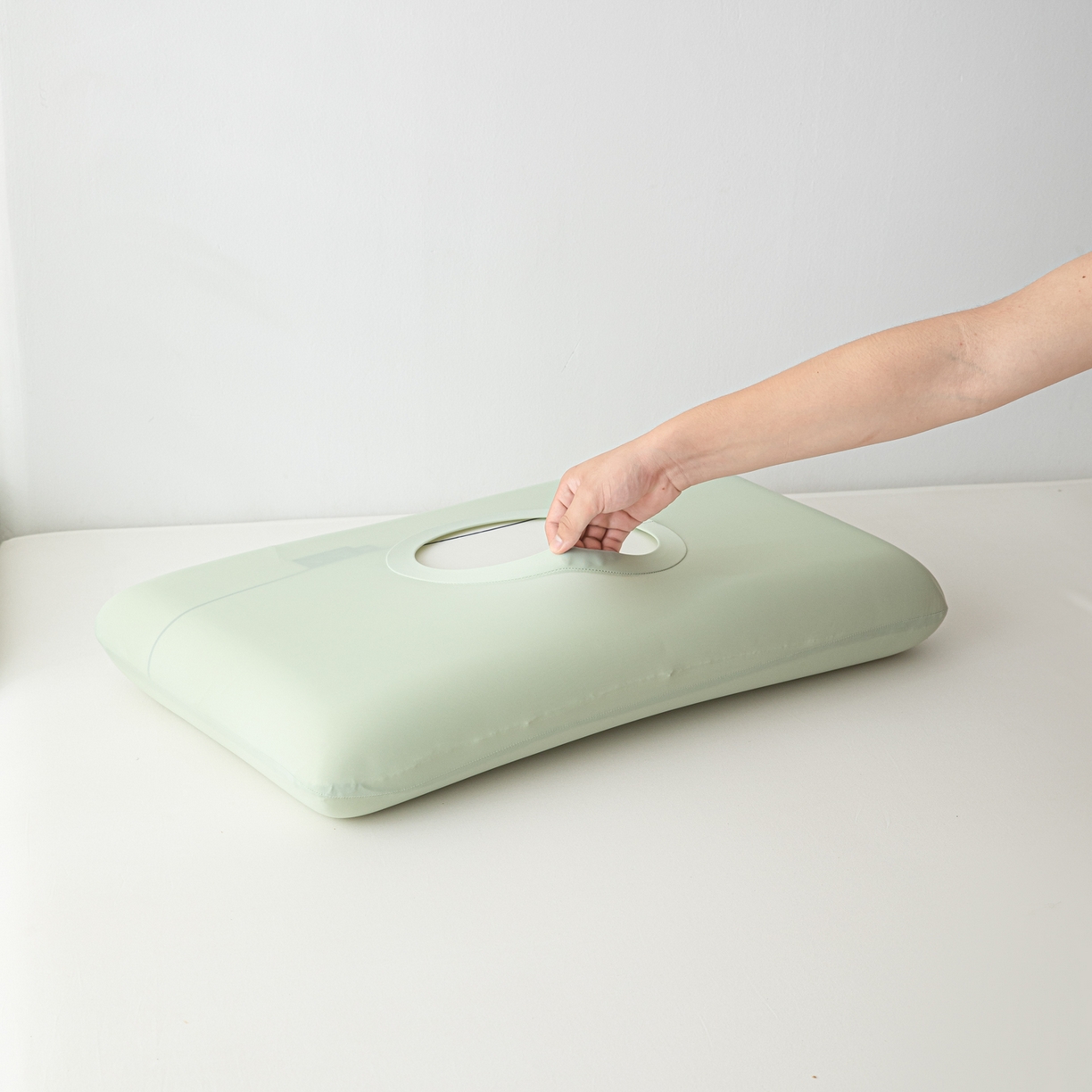 91家纺网 家纺一手货源 找家纺 （总）慕尚家纺 2026新款锦纶小冰皮单枕套枕套单件