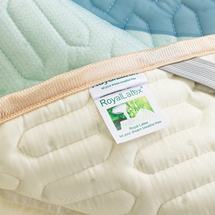 91家纺网 家纺一手货源 找家纺 羽梦家纺 2026新款冰柔丝乳胶床单款凉席梦幻星空